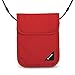 Pacsafe Coversafe X75 Anti-Theft RFID Blocking Neck Pouch, Chili Red