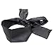 AKStore Satin Blindfold Soft Eye Mask Band Blinder Comfortable Sleep Masks(Black)