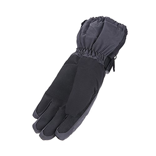 image for Unistrengh Mens Ski Snowboard Gloves Windproof Waterproof Warmest Mitt