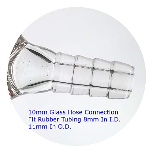 Laboy Glass Liebig Condenser with 24/40 Joints 300mm in Jacket Length