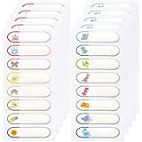 Baby Bottle Labels-Name Labels for Kids-Waterproof Name Label ...