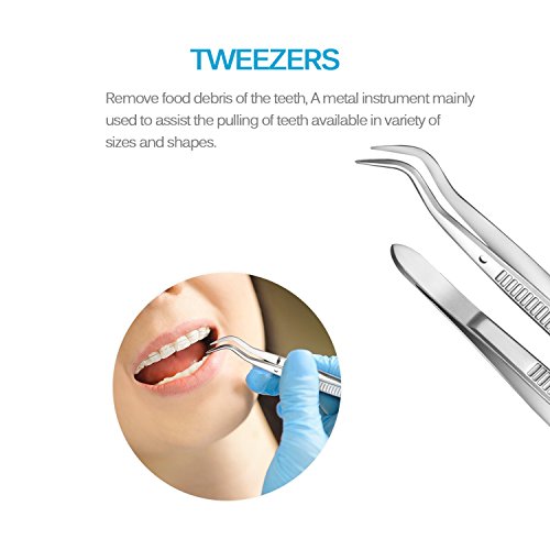 Dental Hygiene Tool Set Oral Care Tools Stainless Steel Dentist Tools