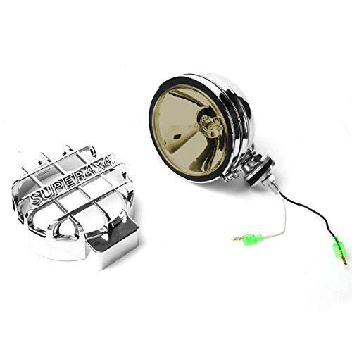 DNA Motoring FL-6-U+SW-SM-CH Fog Light, Driver and Passenger Side
