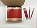 Half Pencils with Eraser - Golf, Classroom, Events, School, Pew, Short, Mini, Small, Non Toxic - Hexagon, Sharpened, #2 Pencil (Color - Red, Box of 48) Golf Pocket Pencils ™
