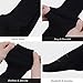 1 Piar Thigh High Socks,Over Knee Socks for Women Girl,Crochet Long Socks Leg Warmer Legging(Black)