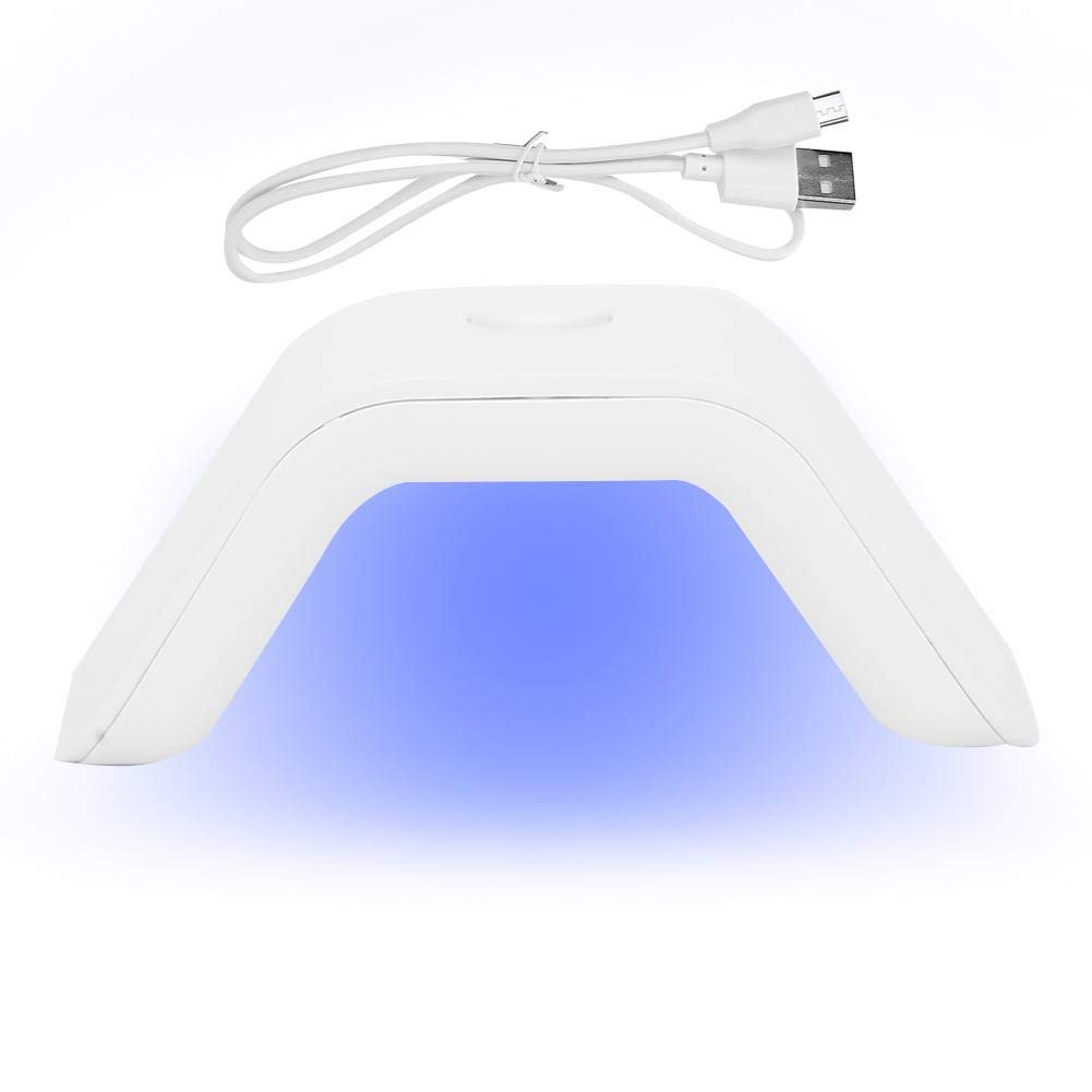 UV Nail Lamp, uv Lamps for Gel Nails 52W Single Finger UV Lamp Mini Manicure Nail Polish Dryer Mini led Nail lamp Professional UV Light for Fingernails and Toenails, Home and Salon(1#)