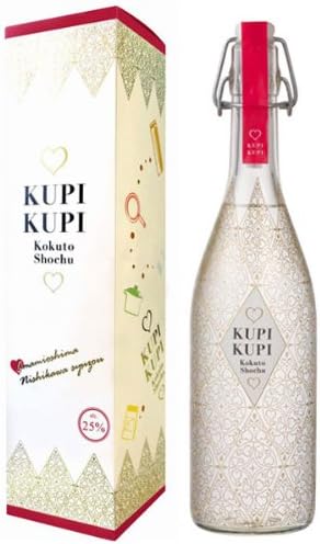 Amazon Co Jp Kupikupi くぴくぴ 化粧箱付き 奄美大島にしかわ酒造 黒糖焼酎 25度 7ml 食品 飲料 お酒