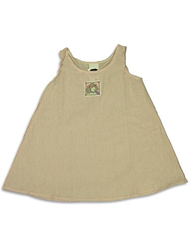 Mulberribush - Little Girls Gingham Jumper Dress, Pink, White 26397-2T