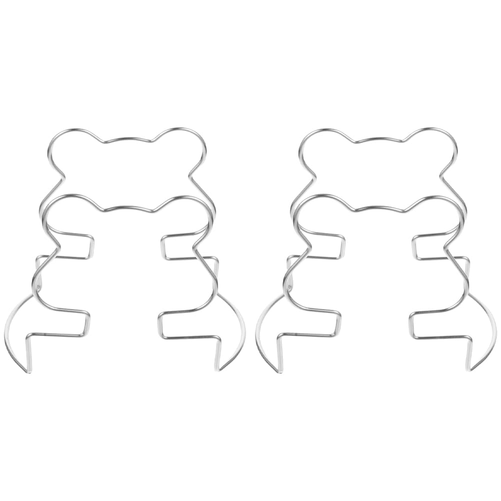 ABOOFAN 2pcs Coffee Bags Lor Coffee L'or Coffee Hanging Ear Drip Coffee Bag Holder Coffee Bag Drip Stand Coffee Drip Bag Holder Coffee Dripper Stand Coffee Drip Bag Stand Hanging Drip Rack