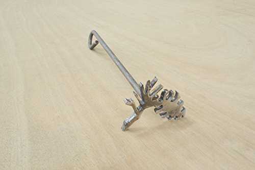 The Leather Guy Branding Iron Pine Cone Steak Brand Western Cowboy 3
