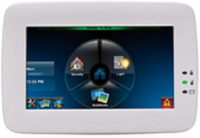 Honeywell Ademco 6280W Color Touch-Screen Keypad w/ Voice, White