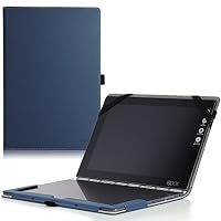 MoKo Lenovo Yoga Book Case, Ultra Compact Slim Folio Leather Cover
