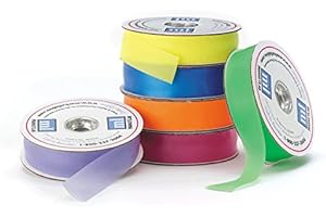 CEILBLUE Zigzagmars 1x18 Latex Free Stretch Tourniquets Multi-ColorF