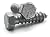 Hex Lag Screws Hot Dipped Galvanized 3/8"-7 x 2" - Qty-100