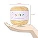 golo Crochet Thread Embroidery Thread Crochet Yarn for Hand Knitting