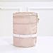 HOYOFO Drawstring Makeup Bags Travel Cosmetics Bag Barrel Make up Bag Brush Organizer Toiletry Kit Storage Pouch,Cactus