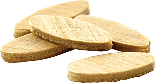 wolfcraft 2993404 Compressed Wafer Shaped Wood Joining Biscuits for Joining Wood Pieces, #R1, 110 Piece Jar - Thumbnail 2