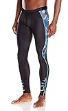 FIRM ABS Men's Cool Dry Compression Pants Tights Base Layer Leggings Best Running/ Workout