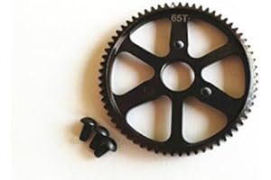 EPTNNASO Hard Steel 65T SPUR Main Gear 0.8M 32P for Traxxas Summit E-REVO E-Maxx 3960