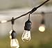Eueasy Outdoor String Lights with 15 E26 Sockets by Deneve - 48 Feet Long