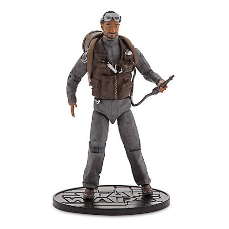 A Star Wars Story Elite Series Die Cast Action Figure - 6 1/2'' - Captain Cassian Andor / Sergeant Jyn Erso / Bodhi Rook Rogue One & Finn with Blaster Weapon collectible 4-Pack bundle - Thumbnail 4