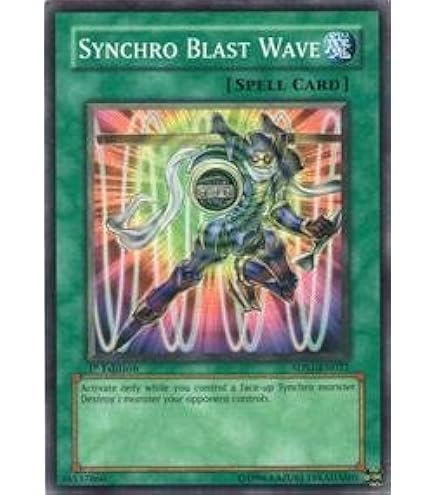 Amazon.com: Yu-Gi-Oh! - Synchro Deflector (TDGS-EN068) - The Duelist  Genesis - 1st Edition
