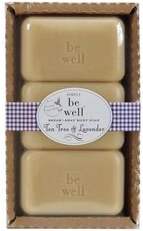 Tea Tree and Lavender Break-Away Body Soap Bar