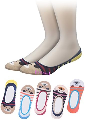 Football Females Socks (5 Pairs) #TF8799 WA411P19