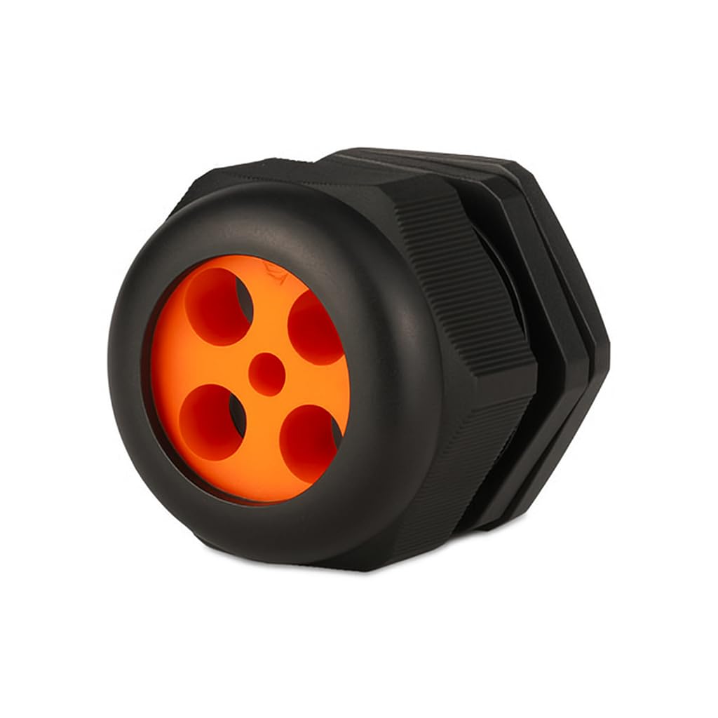 Big Five-0 Five-Hole 50mm Three-Phase Tails Kit Compression Gland for Meter Tails 4 x 35/25mm, 1 x 16mm Gland, IP68, 3-Phase (2)