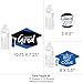 Big Dot of Happiness Blue 2025 Graduation Party Centerpiece Sticks - Table Toppers - Set of 15
