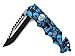 Snake Eye Tactical Everyday Carry Camo Design Ultra Smooth One Hand Opening Folding Pocket Knife - Ideal for Recreational Work Hiking-Camping