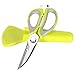FIRSTWAY Multifunction Kitchen Shears Stainless Scissors Tool for Chicken,Poultry,Fish,Meat,Vegetables,BBQ,Walnut and Bottle Opener with Magnetic Holder Hung on Microwave or Fridge
