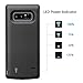 PEYOU Compatible for Galaxy Note 8 Battery Case,6500mAh Slim TPU Frame Protective Charger Rechargeable Extended Power Bank Type C Charging Battery Case w/Kickstand Compatible for Samsung Galaxy Note 8