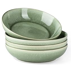 AmorArc 8.5'' Large Ceramic Pasta Bowls Set, 36oz