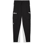 PUMA Womens BMW M Motorsport Statement Woven Cargo Pants Casual Drawstring - Black