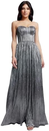dress the population dream dress Dress The Population Vida One-Shoulder Pleated Chiffon Maxi Dress