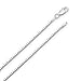 1.7mm Solid 925 Sterling Silver Box Chain Italian Crafted Necklace