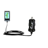 Gomadic Intelligent Compact Car / Auto DC Charger suitable for the Golf Buddy PT4 - 2A / 10W power at half the size. Uses Gomadic TipExchange Technology