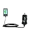 Gomadic Intelligent Compact Car / Auto DC Charger suitable for the Golf Buddy PT4 - 2A / 10W power at half the size. Uses Gomadic TipExchange Technology