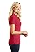 Port Authority Ladies Core Classic Pique Polo. L100 Rich Red M