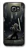 S6 Case, Galaxy S6 Case, Customize Samsung Galaxy S6 Hard Plastic Black Case Protection Shockproof Case Cover for New Galaxy S6 2015 - Yoda Star Wars