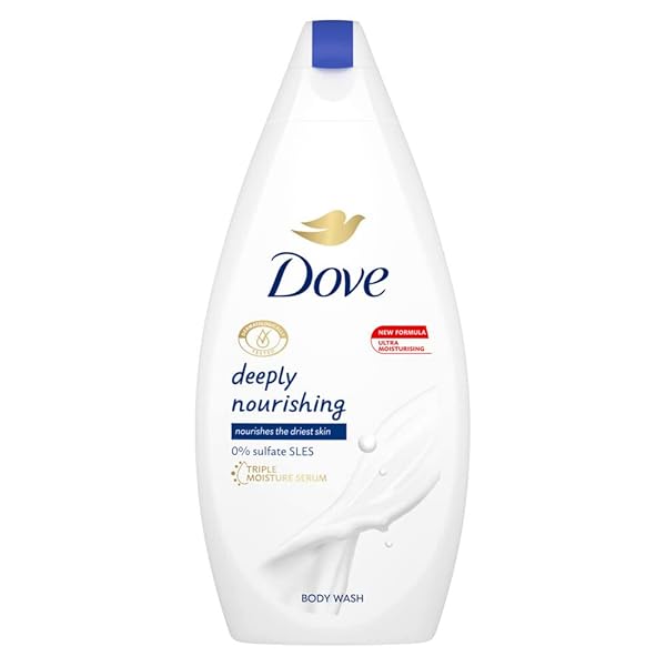 DOVE DEEPLY NOURISHING BODY WASH, 450 ML