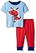 The Children's Place Boys' Bicycle Dog 2 Piece Sleep Set