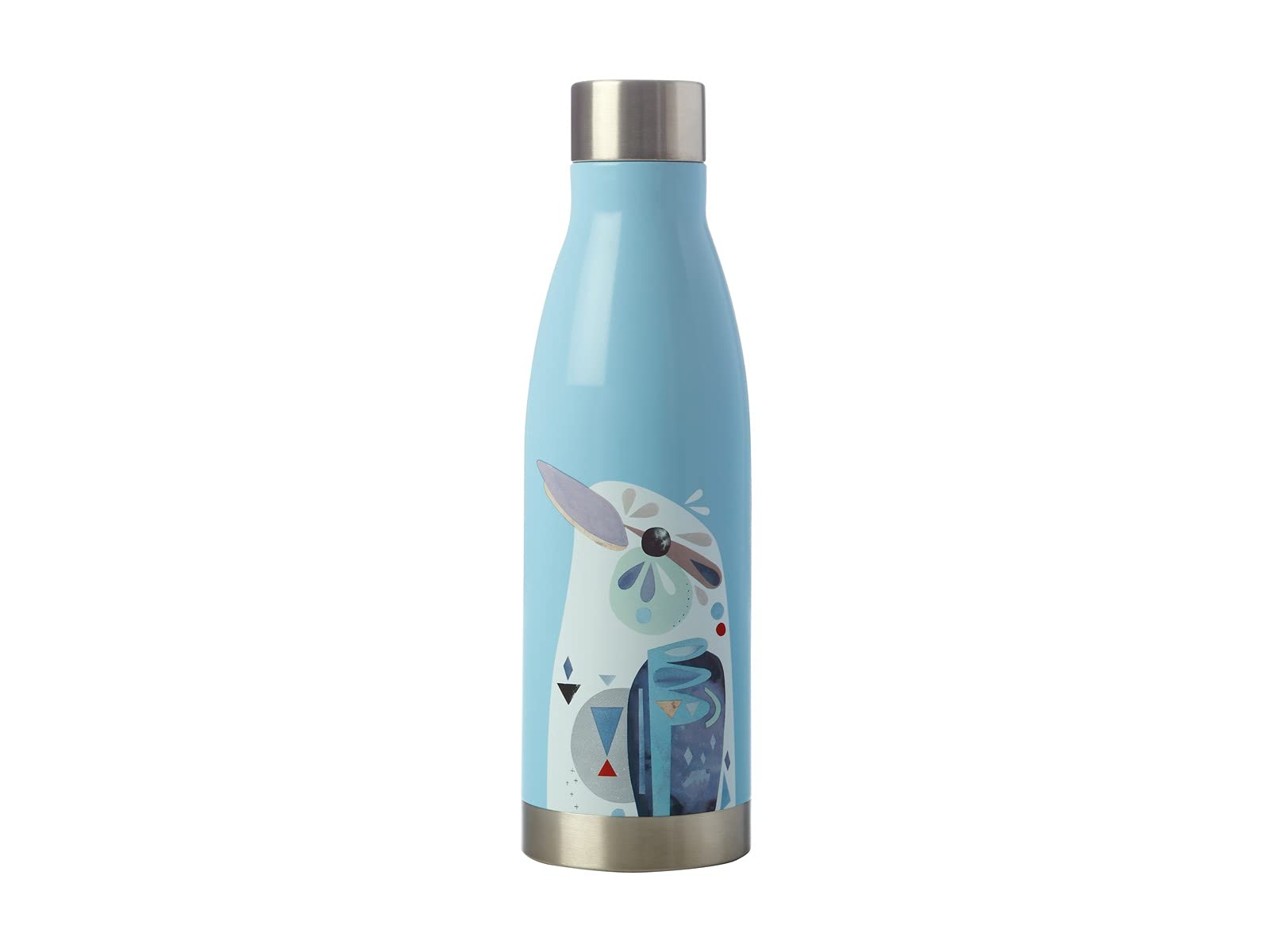 Maxwell & Williams Pete Cromer Insulated Water Bottle, Kookaburra Design, BPA Free Stainless Steel, 5ml