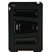 i-Blason ArmorBox Stand Series For Apple iPad Mini 3, iPad Mini, iPad Mini with Retina Display 7.9 Inch 2 Layer Convertible Hybrid Kids Friendly Protection Kick Stand Case (Multi Color) - Black