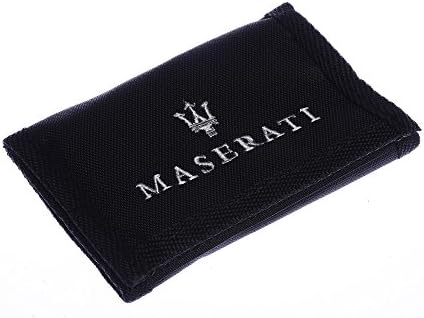Maserati Logo Wallet Billfold Trifold Coin Purse
