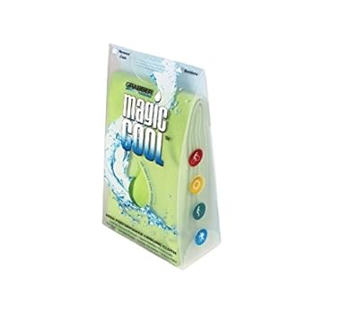 Grabber Magic Cool High Performance Cooling Cloth, Lime Green
