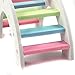 kathson DIY Hamster Rainbow Play Bridge Seesaw Rat Exercise Natural Funny Hamster Nest Toy for Syrian/robo/Mouse/Djungarian/Dwarf Hamster Mic and Small Animal