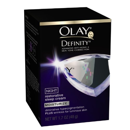 Olay Definity Night Restorative Sleep Cream, 1.7 Ounce