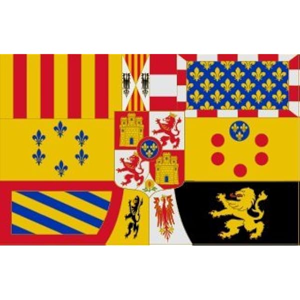 Amazon Com 3 X5 Spanish Royal Standard Banner Flag Of Spain